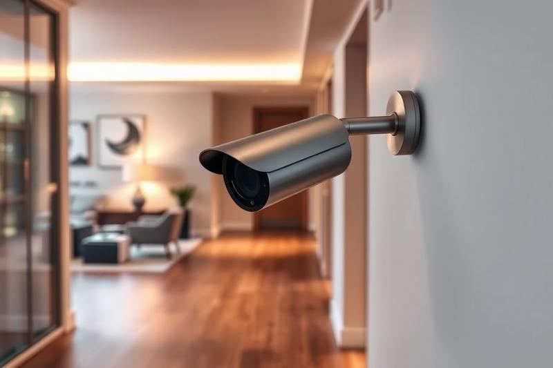 Sistema de Monitoramento de Câmeras e Alarmes para Segurança Residencial